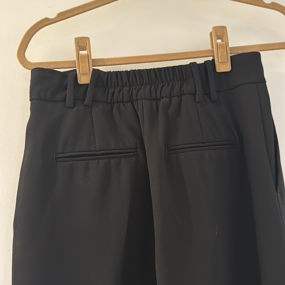 Black Pleated Trousers Size S Zara - Picture 5 of 7